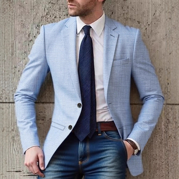 Men's elegant and structured blazer with fashionable details Mune Fashion
