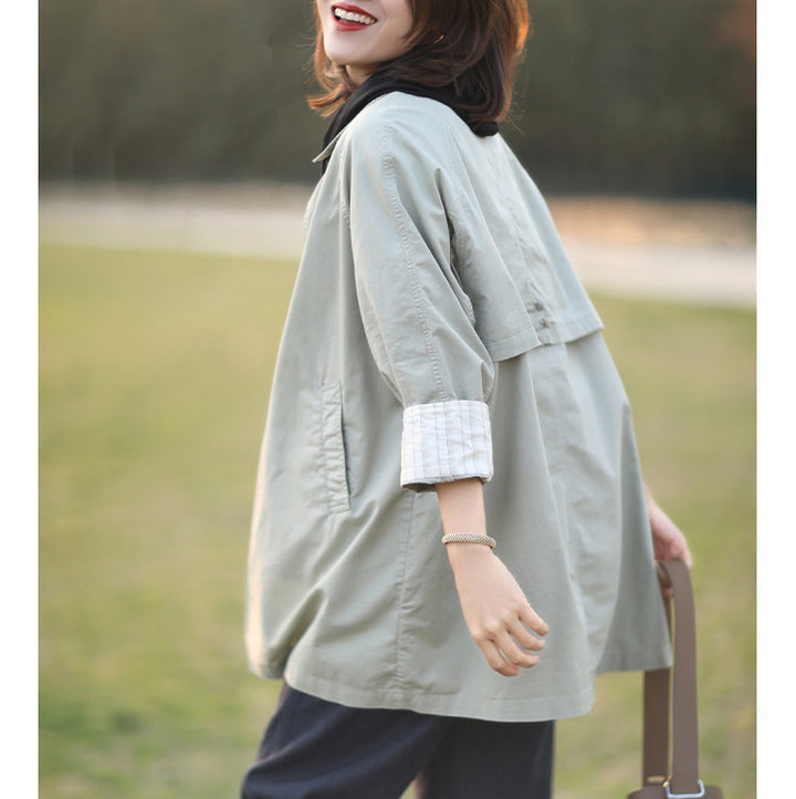Women Casual and Colorful Transitional Jacket Mune Fashion