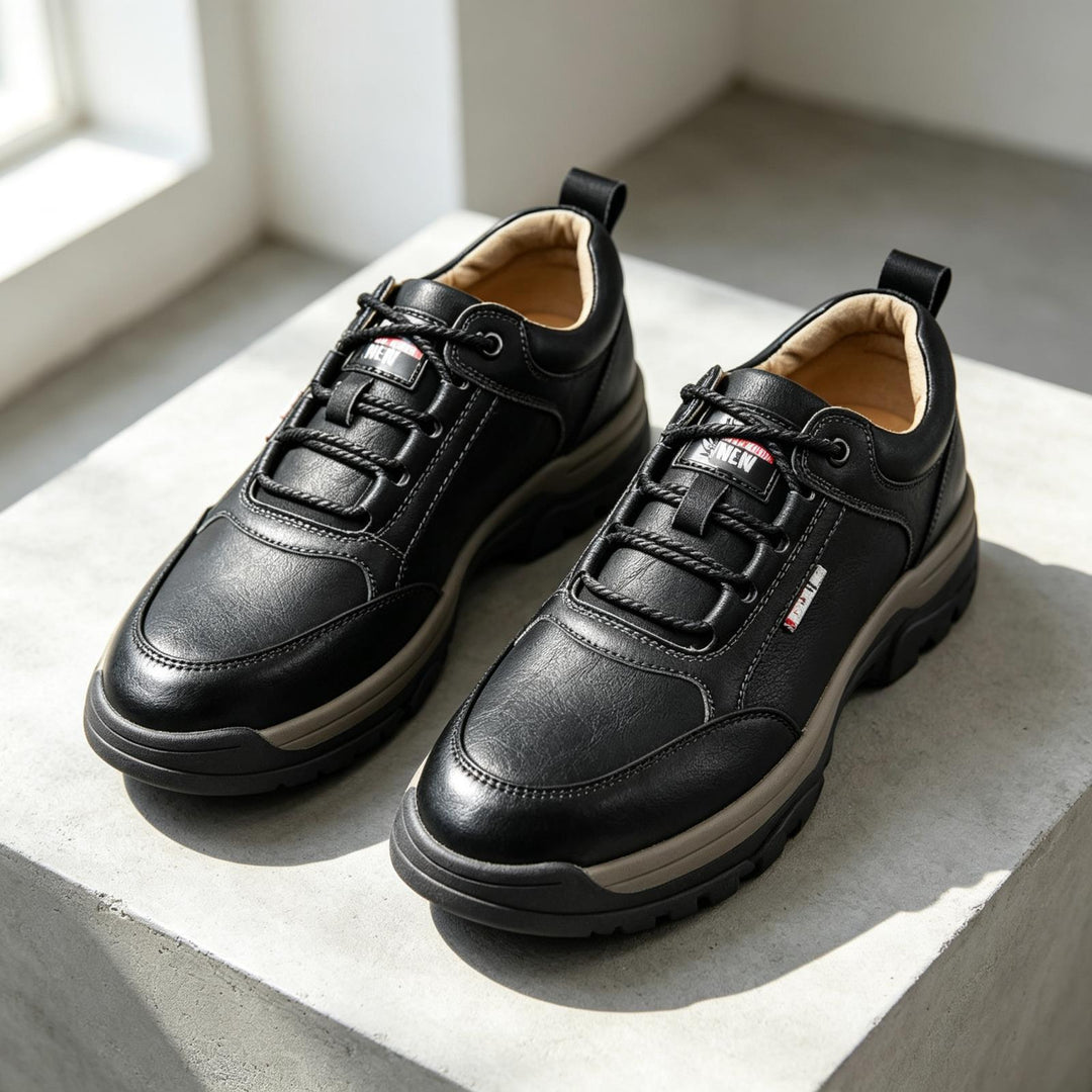 Men's Comfortable and Stylish Leather Sneakers Mune Fashion