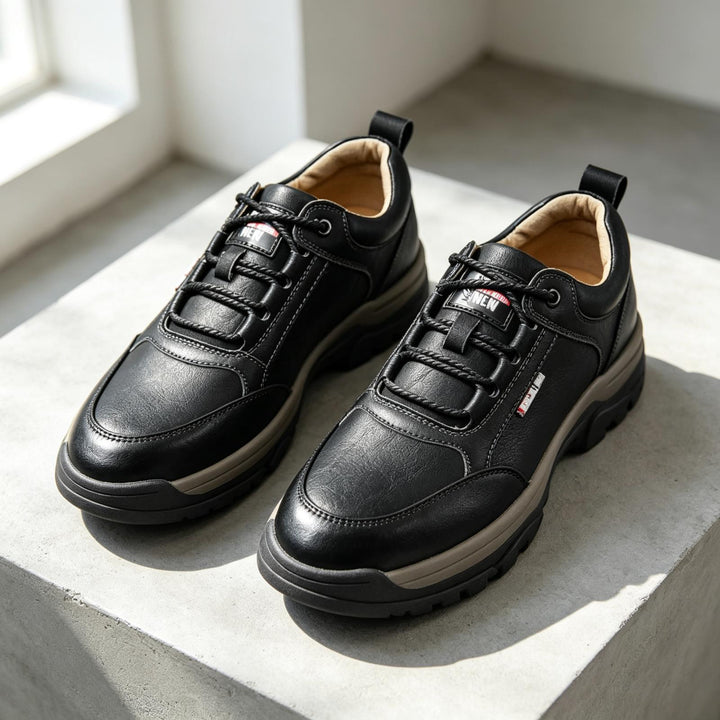 Men's Comfortable and Stylish Leather Sneakers Mune Fashion