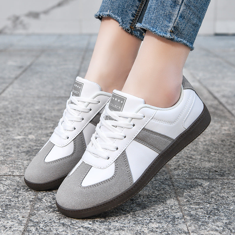 Unisex nan urban Tennis sneaker with suede overlays, padded heel collar, and vulcanized rubber sole Mune Fashion