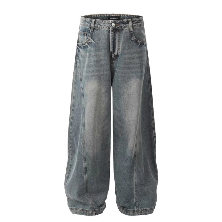 Women's Wide-Cut Mom Jeans Mune Fashion
