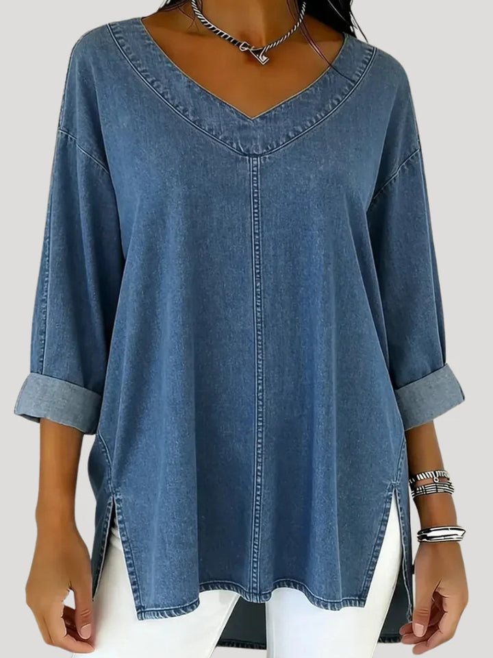 Women's Casual Denim Tunic
