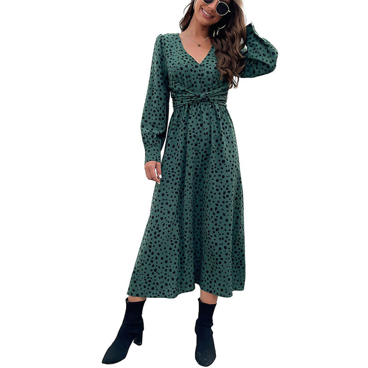 Women's Floral Maxi Dress with Wrap Effect Mune Fashion