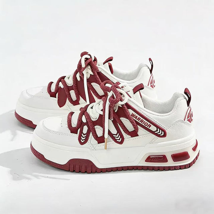 Women's Sporty Sneakers with Robust Cushioning System and Fashionable Design Mune Fashion