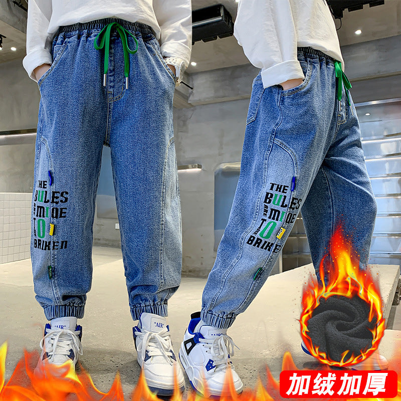 Women's comfortable leisure pants with creative print Mune Fashion