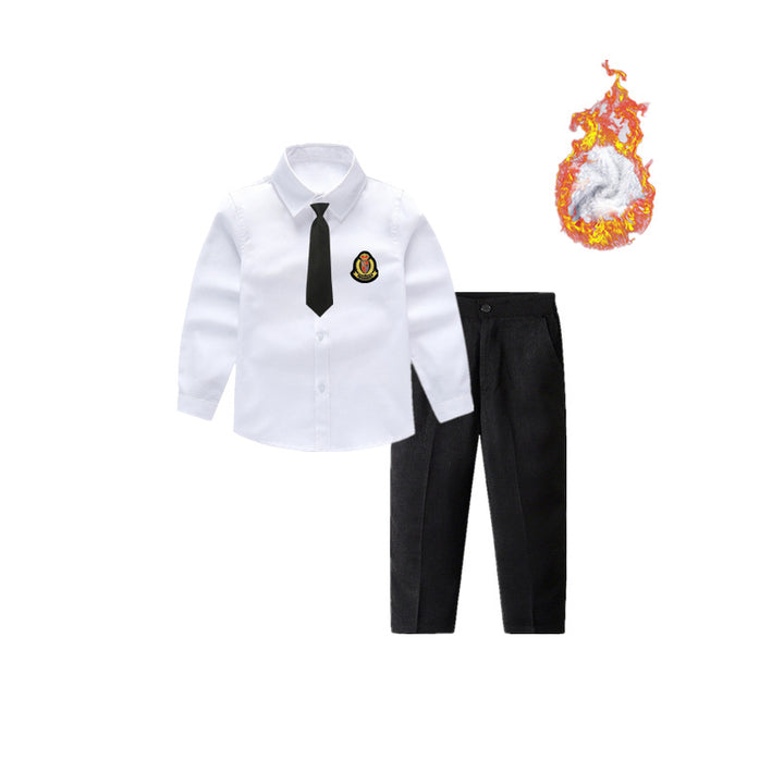 Women’s Formal Suit with Shirt, Pants, Suspenders, and Bow Tie Mune Fashion