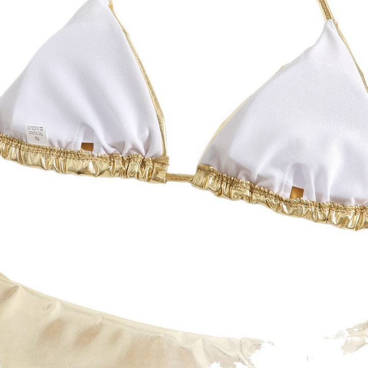 Ladies Triangle Bikini Set Mune Fashion