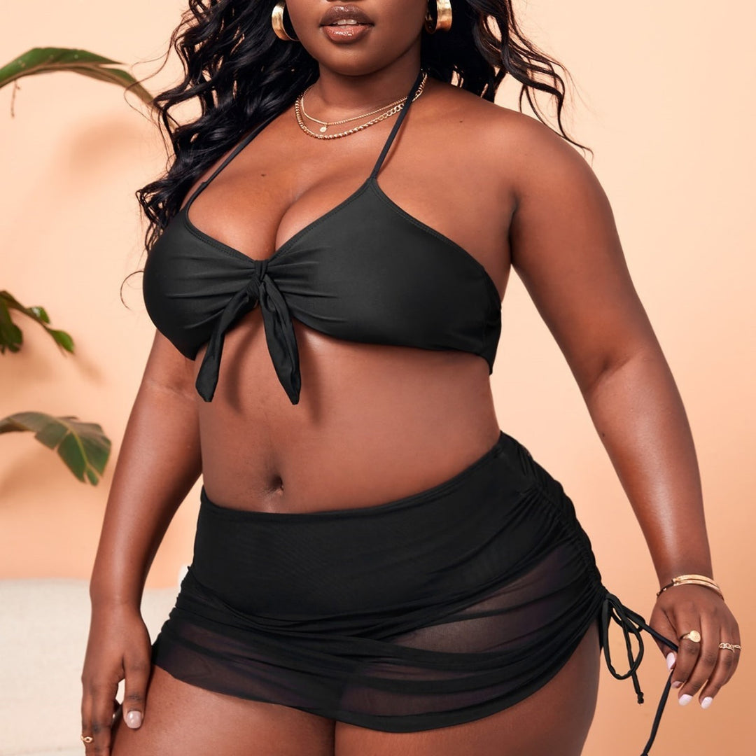 Women’s bikini set with stylish wrap design and adjustable straps Mune Fashion
