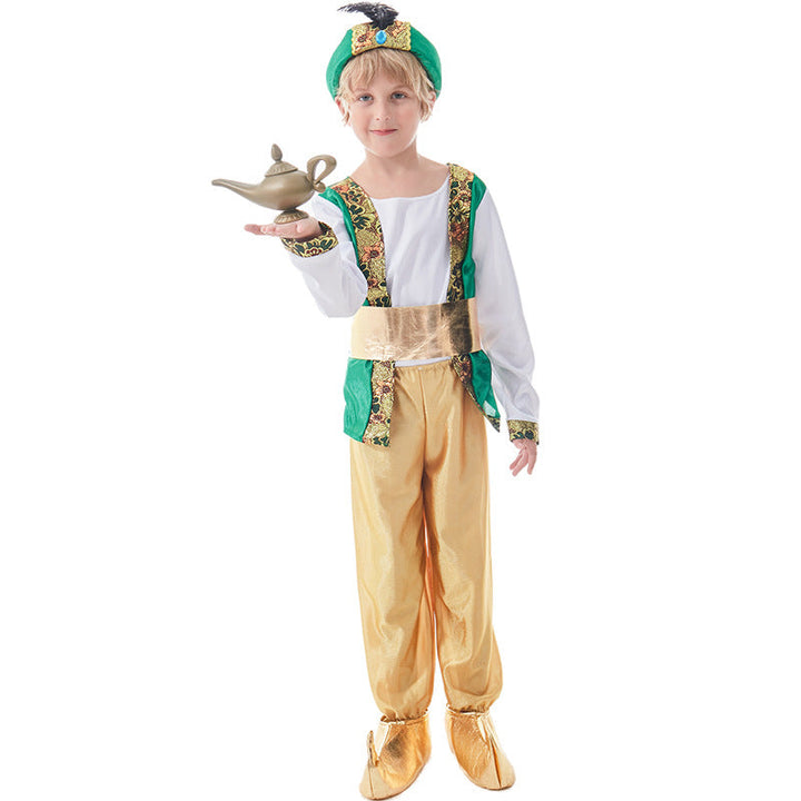 Boys Fairy Tale Costume as Wizard Mune Fashion