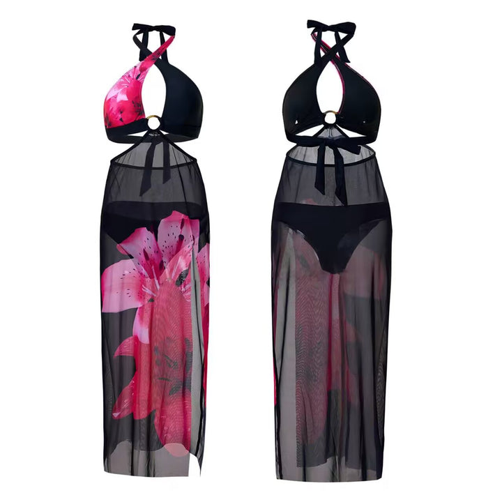 Women’s bikini set with transparent cover-up Mune Fashion