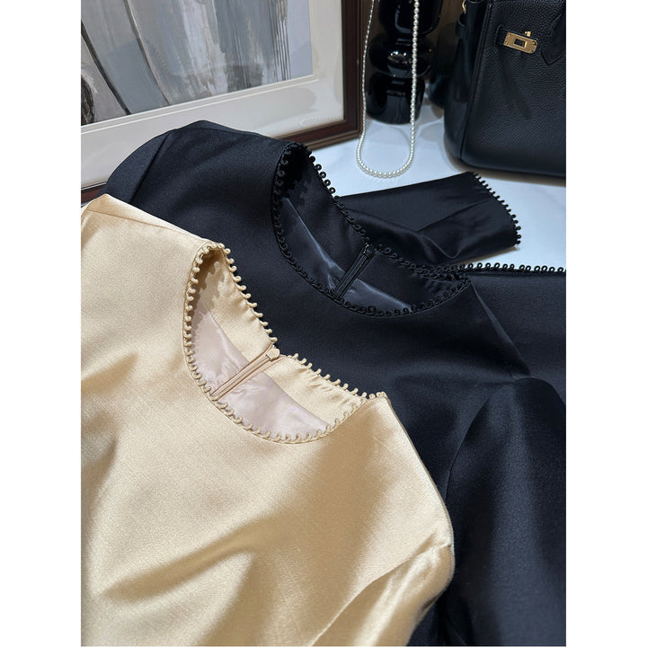 Women's Elegant Draped Dress Mune Fashion