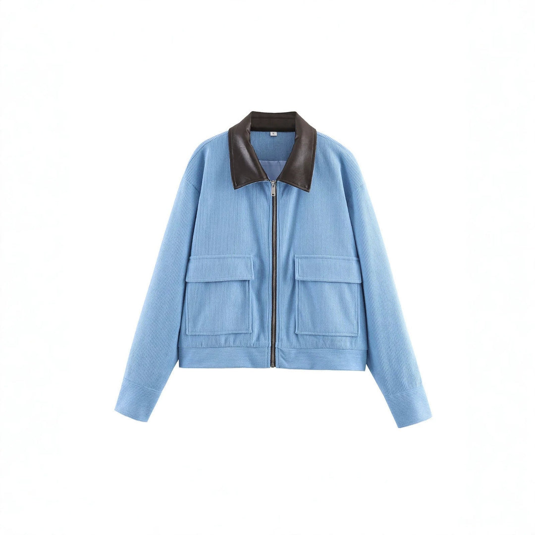 Ladies' Fashion Jacket with Two Patch Pockets