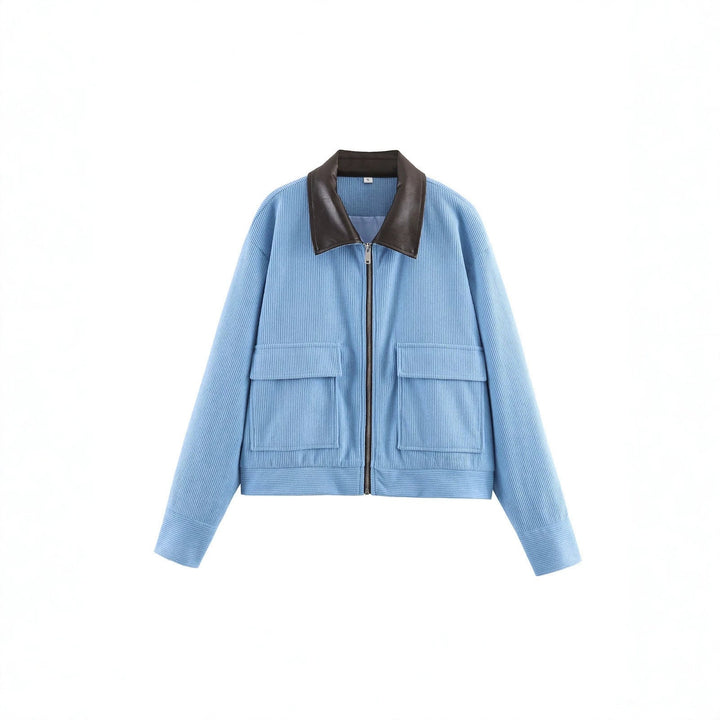 Ladies' Fashion Jacket with Two Patch Pockets