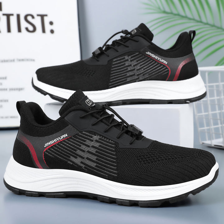 Women's nan ultra-lightweight knit casual sneakers with quick-release closure, reinforced heel tab, and ergonomic wave EVA sole Mune Fashion