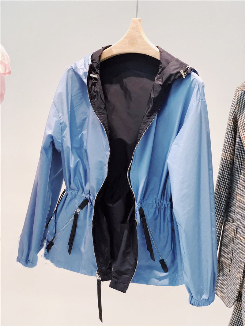 Women’s Stylish Transitional Jacket with Adjustable Waist Mune Fashion