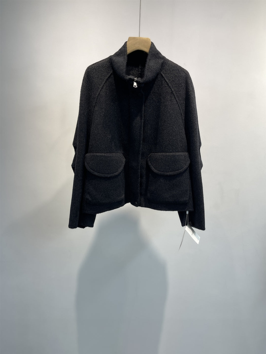 Women Comfortable Oversized Wool Blend Jacket Mune Fashion