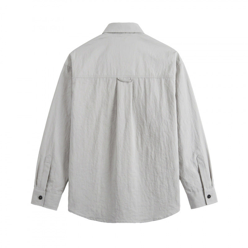 Unisex Boxy Overshirt with large patch pockets and shirt collar Mune Fashion