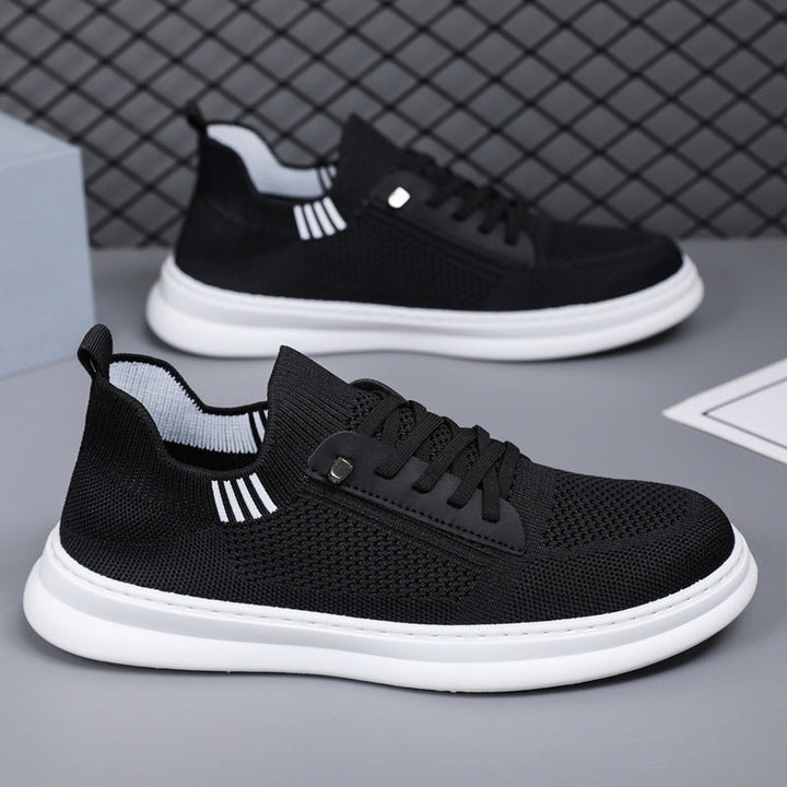 Men's sneakers with breathable knitted upper and non-slip sole Mune Fashion