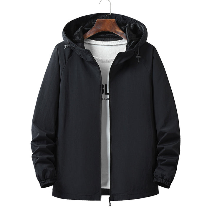 Men's Lightweight Outdoor Jacket with Hood Mune Fashion