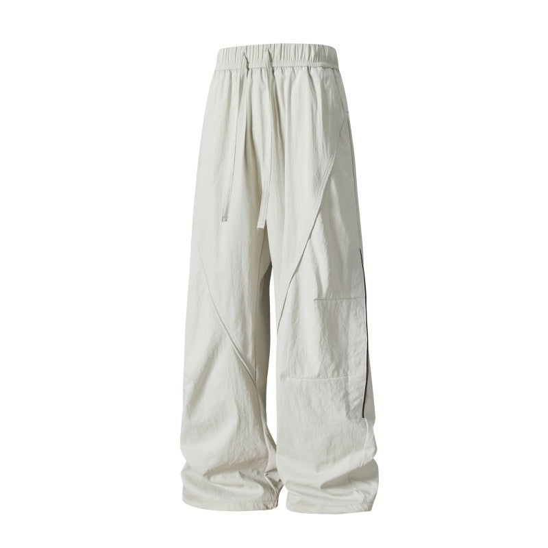 Women Comfortable Cargo Pants with Elastic Waistband Mune Fashion