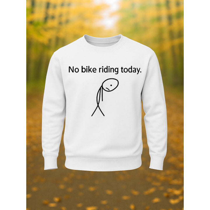 Men's Comfortable Sweatshirt with Motivational Print Mune Fashion
