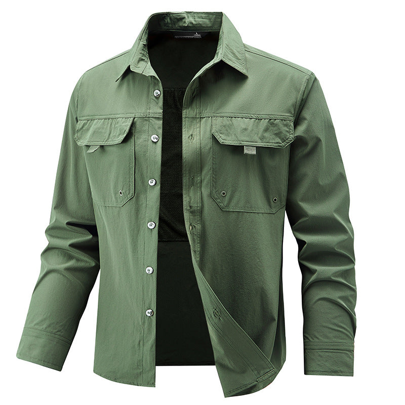 Men's Practical Outdoor Shirt Jacket Mune Fashion
