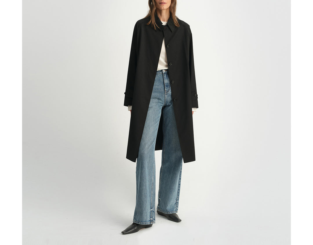 Women's Elegant Long Trench Coat Drune