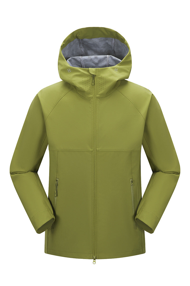 Men's Weatherproof Softshell Jacket with Breathable Lining