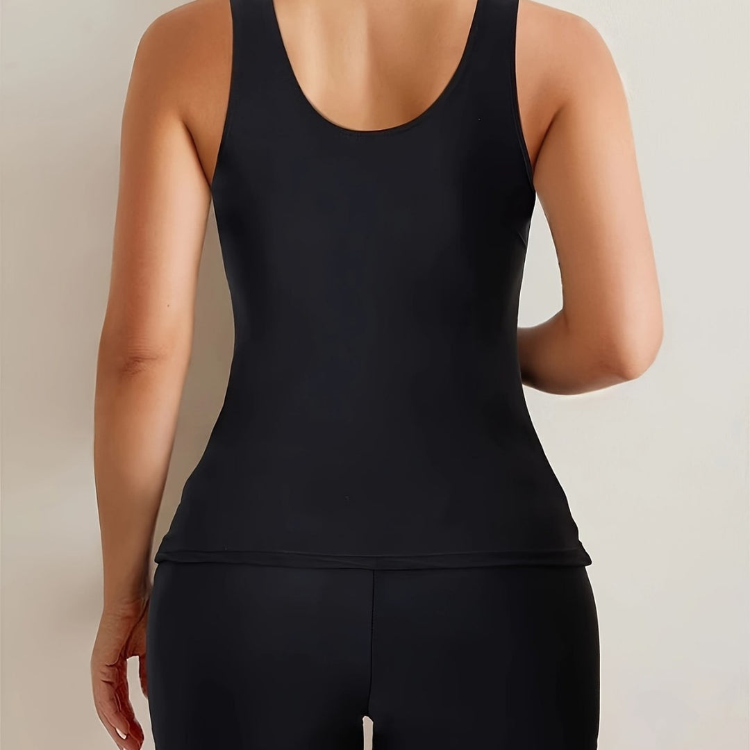 Ladies Sport Tankini with smooth cut and fashionable design Mune Fashion