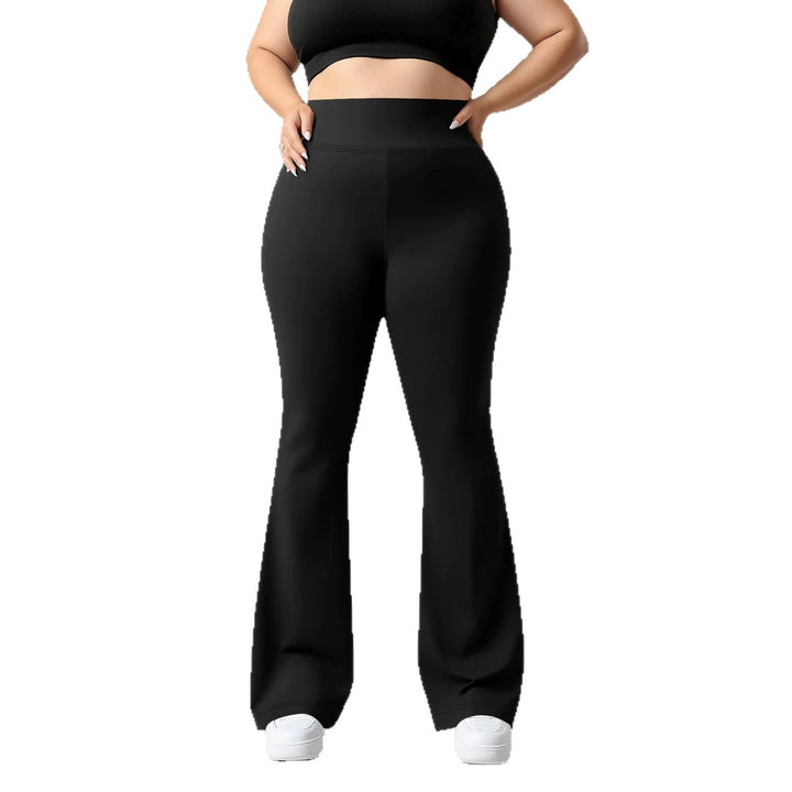 Women's Flare Leggings with High Waist, Butter Soft Stretch and Shaping Hip Seam Mune Fashion