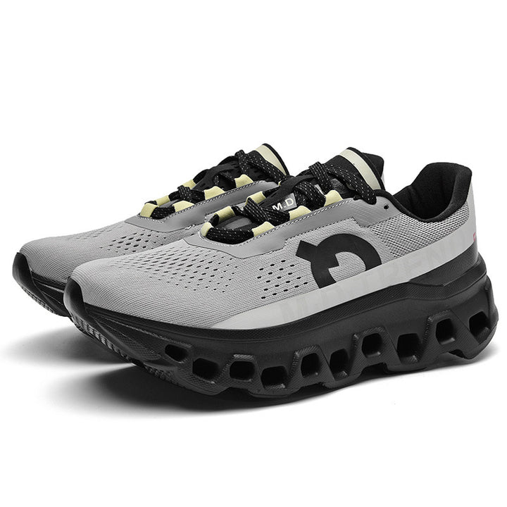Unisex innovative Waben-Pod-Sneaker with ultra-cushioning hollow chamber midsole and breathable mesh upper Mune Fashion