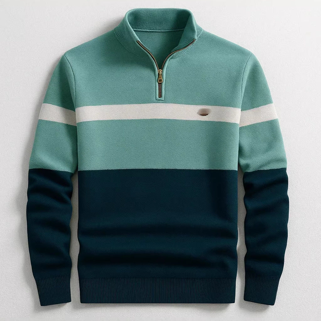 Men's Stylish Half-Zip Sweater