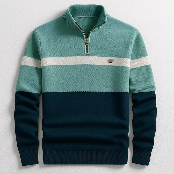 Men's Stylish Half-Zip Sweater