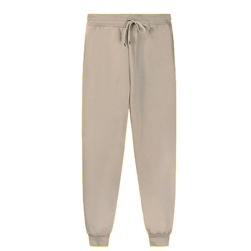 Women's relaxed high waist jogger pants with elastic waistband, drawstring, and ribbed hem cuffs Mune Fashion