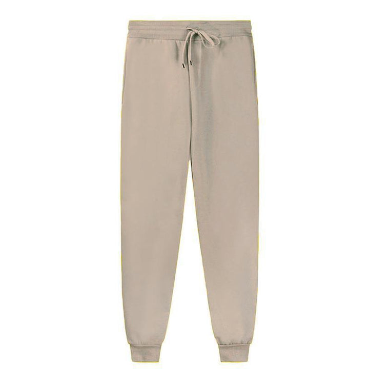 Women's relaxed high waist jogger pants with elastic waistband, drawstring, and ribbed hem cuffs Mune Fashion