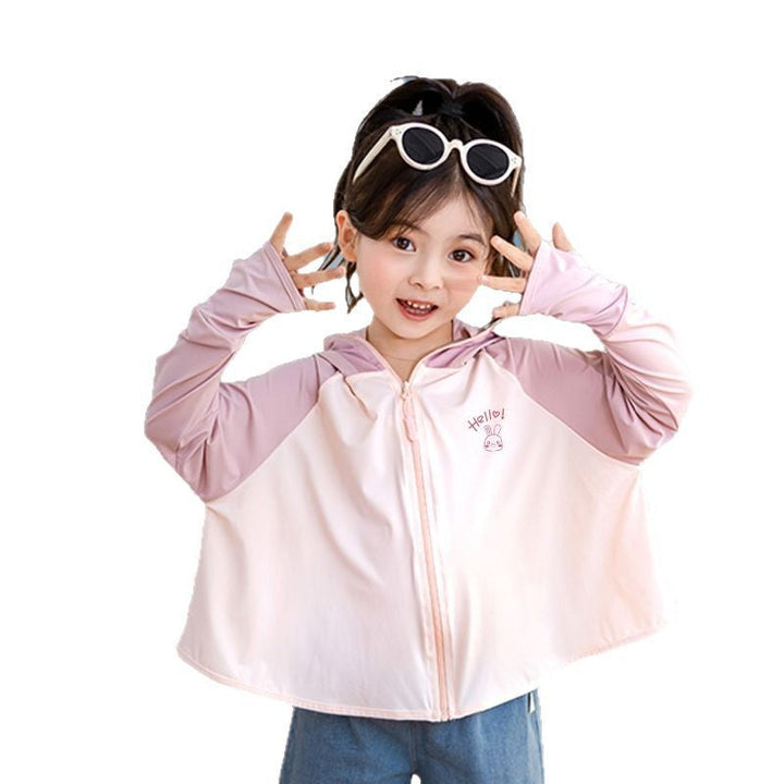Girls functional UV protection jacket with hood Mune Fashion