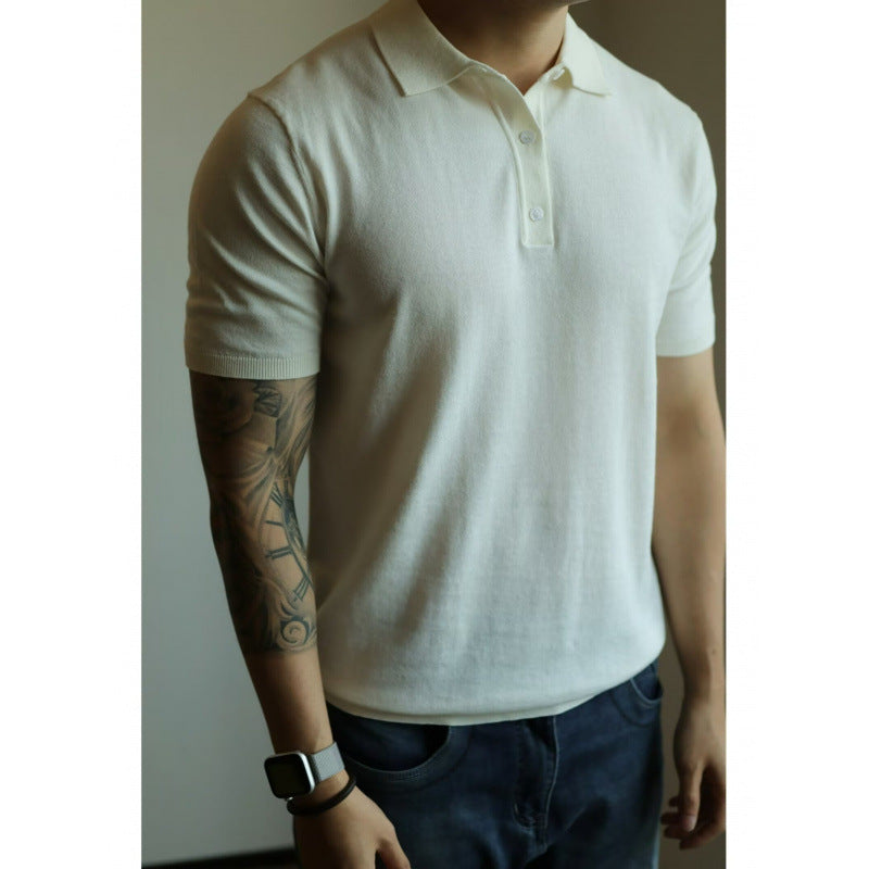 Men's Short Sleeve Polo Shirt made of high-quality cotton Mune Fashion