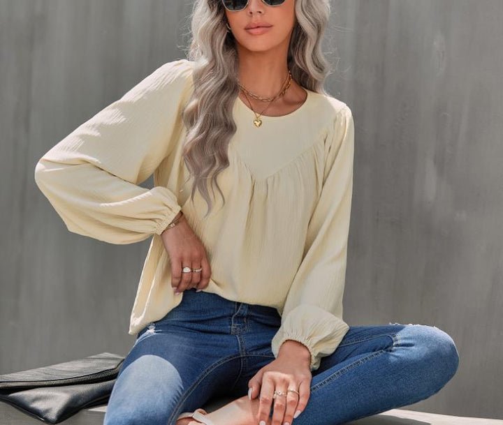 Women Elegant and Casual Blouse Mune Fashion