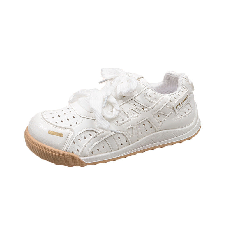 Women's Comfortable Casual Sneakers with Breathable Surface Texture and Flexible Sole Mune Fashion