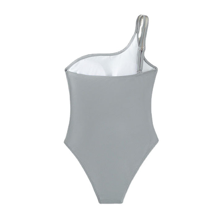 Women's One-Sided Swimsuit with Refined Cut-Outs Mune Fashion