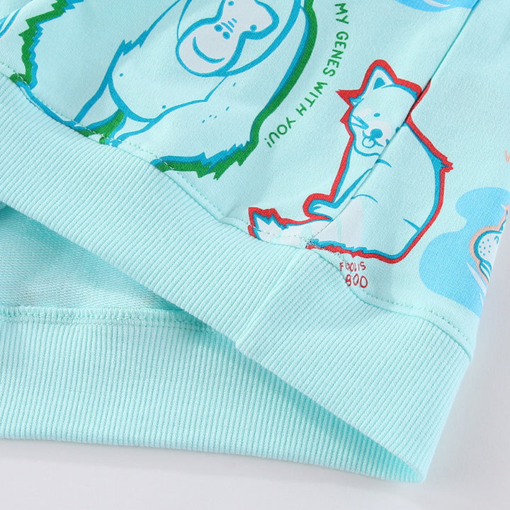 Boys sweatshirt with animal motif Mune Fashion