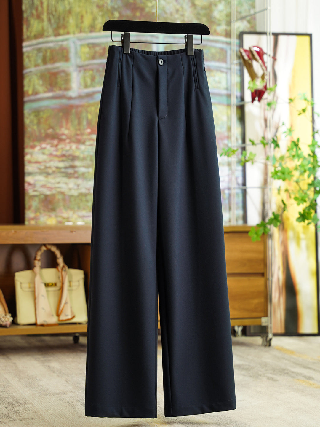 Women Wide-Cut Suit Pants Mune Fashion 1789268789