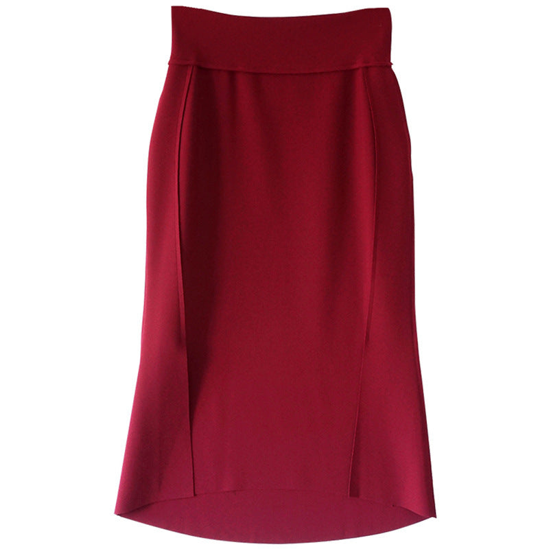 Women Elegant, fitted A-line skirt Mune Fashion