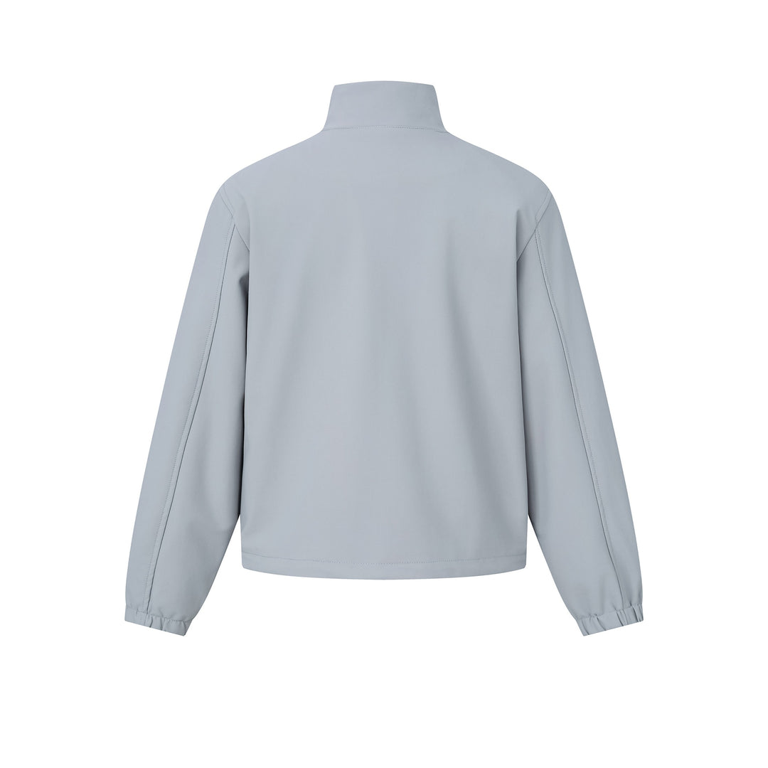 Unisex Short cut lightweight softshell jacket with stand-up collar and elastic cuffs Mune Fashion