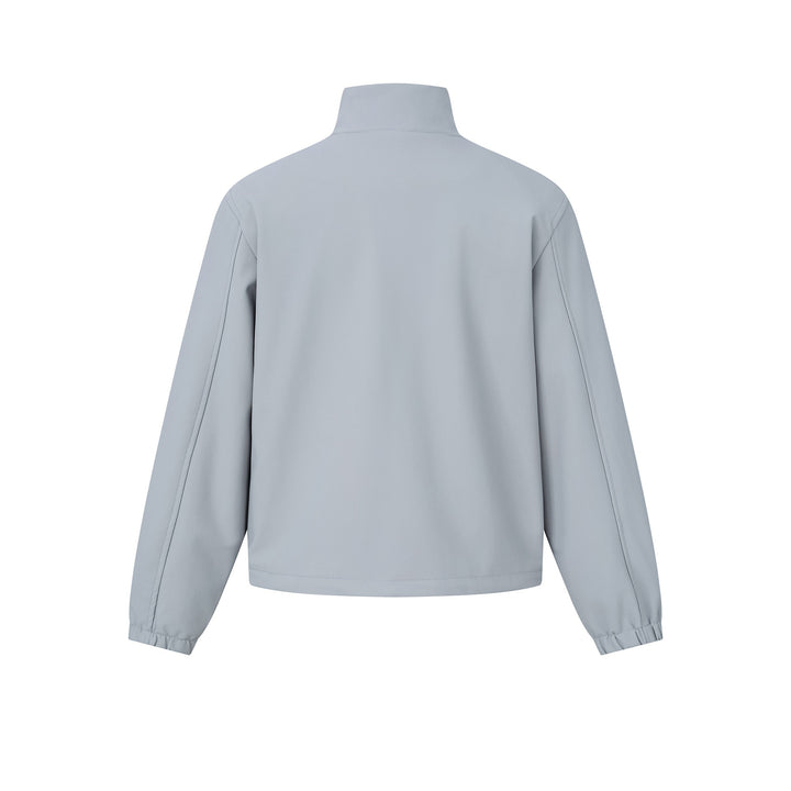 Unisex Short cut lightweight softshell jacket with stand-up collar and elastic cuffs Mune Fashion