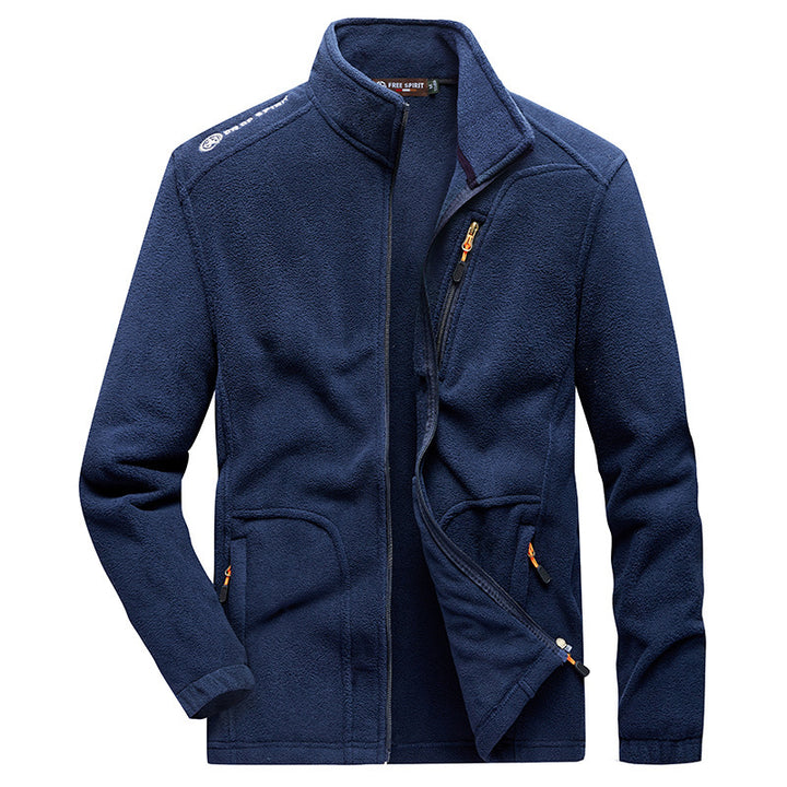 Men's Soft Fleece Jacket with Practical Pockets Mune Fashion