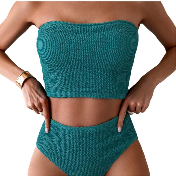 Women's bandeau bikini with high-cut bottoms Mune Fashion