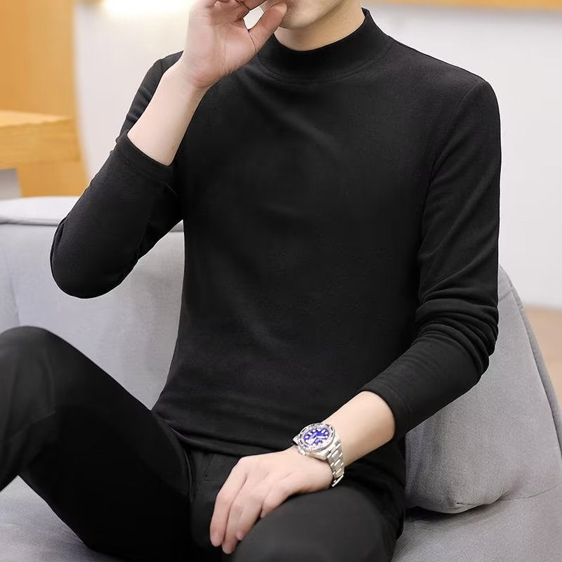 Men's Stylish Stand-Up Collar Sweater Mune Fashion
