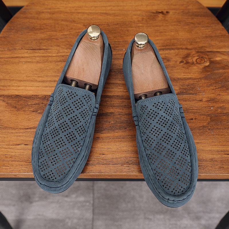 Men's Comfortable Perforated Moccasins